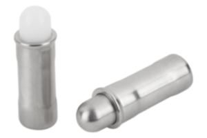 Federnde Druckstücke glatte Ausführung Federnde Druckstücke glatte Ausführung