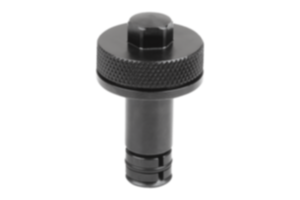 Locating cylinder with wedge clamp system Locating cylinder with wedge clamp system