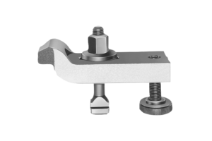 Bride équipée coudée avec vis Bride équipée coudée avec vis