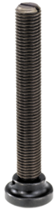 Drukschroeven staal met drukstuk, met spanstift Drukschroeven staal met drukstuk, met spanstift