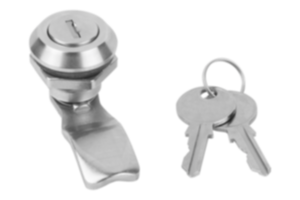 Draaigrendel afsluitbaar, rvs 1.4401, huisdiameter 30 mm Draaigrendel afsluitbaar, rvs 1.4401, huisdiameter 30 mm
