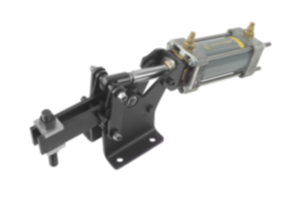 Pneumatische spanner horizontaal zware uitvoering Pneumatische spanner horizontaal zware uitvoering