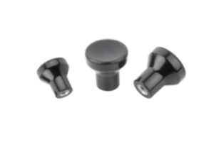 Boutons champignon en plastique thermodurcissable avec taraudage Boutons champignon en plastique thermodurcissable avec taraudage