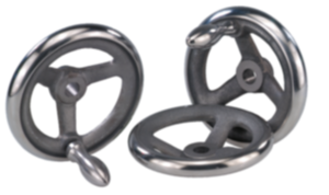 Handwielen DIN 950, uit gietijzer - inch Handwielen DIN 950, uit gietijzer - inch