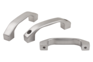 Pull handles, stainless steel Pull handles, stainless steel