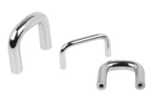 Finger grips, steel round Finger grips, steel round