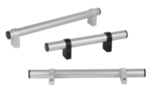 Poignées tubulaires en aluminium réglables Poignées tubulaires en aluminium réglables