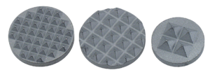 Oplegplaten van hardmetaal rond Oplegplaten van hardmetaal rond