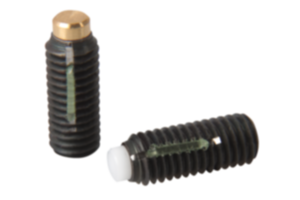 Drukschroeven met schroefborging Drukschroeven met schroefborging