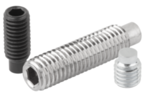 Tiges filetées à six pans creux et tenon DIN EN ISO 4028 Tiges filetées à six pans creux et tenon DIN EN ISO 4028