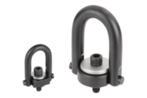 Lastbeugel staal met U-beugel, 360 graden draaibaar - inch Lastbeugel staal met U-beugel, 360 graden draaibaar - inch