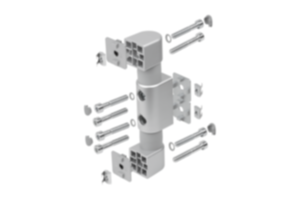 Friction joints, double, 40/80/40 type B Friction joints, double, 40/80/40 type B
