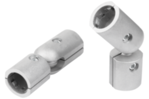 Kogel-stootverbinder Ø30 type I met verdraaibeveiliging Kogel-stootverbinder Ø30 type I met verdraaibeveiliging