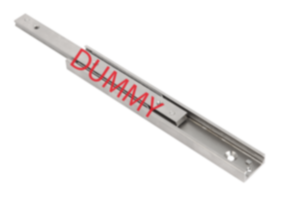 Aluminium telescooprails voor zijmontage, aan beide zijden gedeeltelijk uittrekbaar, draagkracht tot 7 kg Aluminium telescooprails voor zijmontage, aan beide zijden gedeeltelijk uittrekbaar, draagkracht tot 7 kg