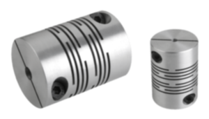 Verende draaikoppelingen aluminium met klemnaven Verende draaikoppelingen aluminium met klemnaven
