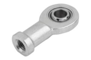 Rod ends with plain bearing internal thread, narrow head, DIN ISO 12240-1, maintenance-free Rod ends with plain bearing internal thread, narrow head, DIN ISO 12240-1, maintenance-free