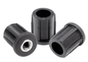 Tube inserts round with tapped bush Tube inserts round with tapped bush