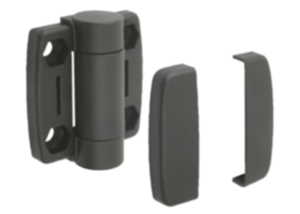 Hinges plastic, with detent Hinges plastic, with detent