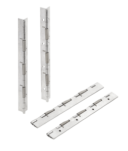 Veerscharnieren van staal of rvs 240 mm Veerscharnieren van staal of rvs 240 mm