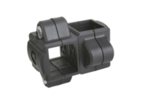 Tube clamps, cross, plastic Tube clamps, cross, plastic