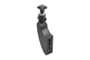 Lateral guide holder, plastic, adjustable with palm grip Lateral guide holder, plastic, adjustable with palm grip