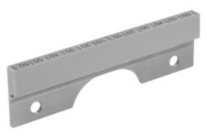 Spannbacken glatt Spannbacken glatt