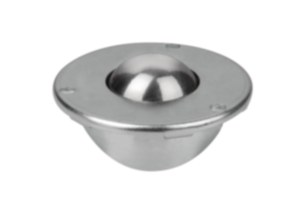 Kugelrollen mit Befestigungsbohrungen, ohne Gehäuse Kugelrollen mit Befestigungsbohrungen, ohne Gehäuse