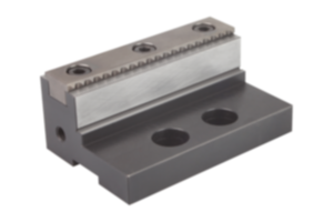 Attachment jaws, stepped, with grip rail Attachment jaws, stepped, with grip rail