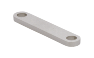 Onderlegplaten voor schuifspanner voor slobgat Onderlegplaten voor schuifspanner voor slobgat