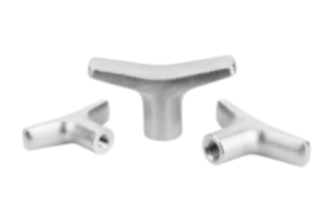 T-grips stainless steel T-grips stainless steel