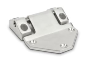 Aanschroefscharnieren instelbaar van rvs Aanschroefscharnieren instelbaar van rvs