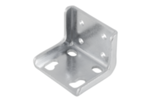 Bevestigingshoek staal, verzinkt en gepassiveerd voor snelspanners Bevestigingshoek staal, verzinkt en gepassiveerd voor snelspanners