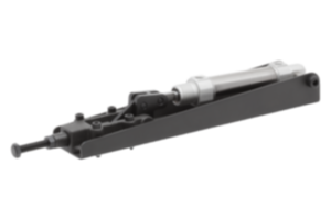 Pneumatische schuifstangspanner Pneumatische schuifstangspanner