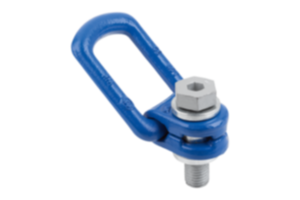 Hoist rings, steel, 360° rotation grade 10 Hoist rings, steel, 360° rotation grade 10