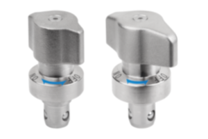 Goupille d’arrêt en acier modèle lourd avec bouton rotatif et tête rotative en inox Goupille d’arrêt en acier modèle lourd avec bouton rotatif et tête rotative en inox