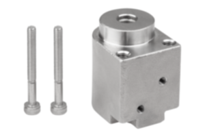Positioneerhouders flens rvs, pneumatisch