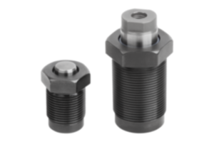 inschroefcilinder hydraulisch enkelwerkend met veerretour