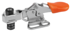 Minisnelspanner horizontaal met horizontale voet en verstelbare aandrukspindel