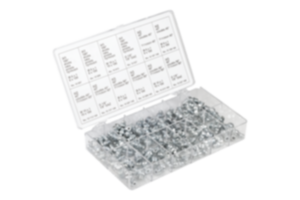 Smeernippels staal assortimentsdoos