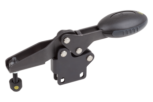 Snelspanner antistatisch horizontaal met verticale voet en instelbare aandrukspindel