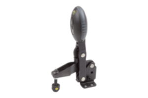 Snelspanner antistatisch verticaal met horizontale voet en instelbare aandrukspindel