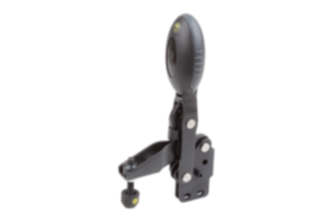 Snelspanner antistatisch verticaal met verticale voet en instelbare aandrukspindel