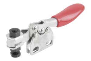 Minisnelspanner horizontaal met verticale voet en verstelbare aandrukspindel