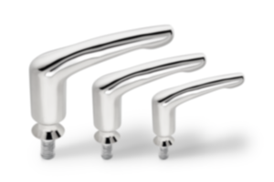 Klemhefbomen met buitendraad en kraag voor Hygienic USIT® afdicht- en onderlegring Freudenberg Process Seals