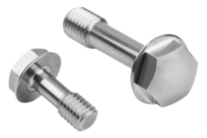 Zeskantschroef met dunne schacht in Hygienic DESIGN