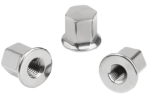 Dopmoeren rvs met kraag voor afdicht- en onderlegringen Hygienic USIT®