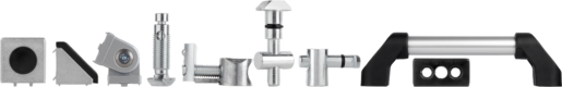 Toebehoren voor aluminiumprofielen